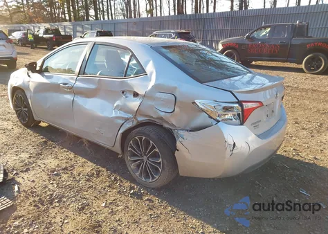 2014 Toyota Corolla S Plus z USA, uszkodzony, nr VIN 2T1BURHE5EC184981